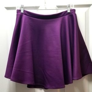 Purple skirt